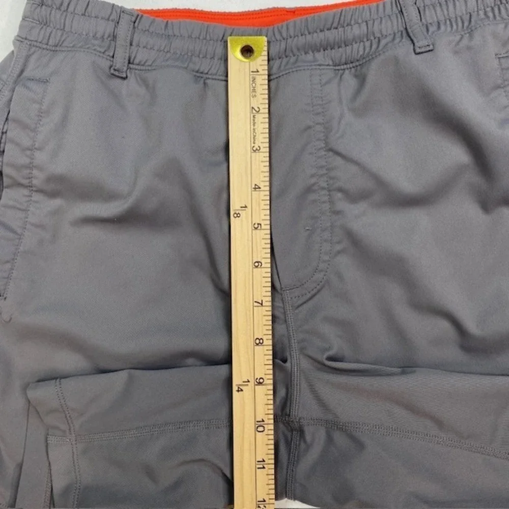 Birddogs Boom Classic Gray Athletic Shorts Orange Liner Mens Medium 7 Inseam